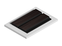 Панель LV123N BR395K HI WOOD 120,0мм х 12,0мм х 2,7м. без полос